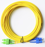 Jarretère optique  SC/APC-SC/UPC SM Duplex 3M 2.0mm G657A2 PVC