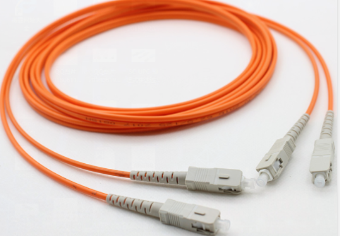 Jarretère optique  SC/PC-SC/PC MMOM2 50/125 Duplex 3M 2.0mm  PVC orange