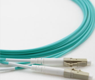 Jarretère optique  LC/UPC-LC/UPC MMOM3 50/125 Duplex 3M 2.0mm PVC aqua