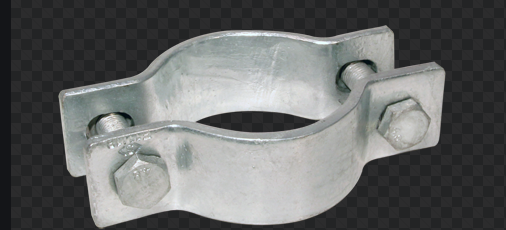 Collier pour poteaux 110mm avec boulons